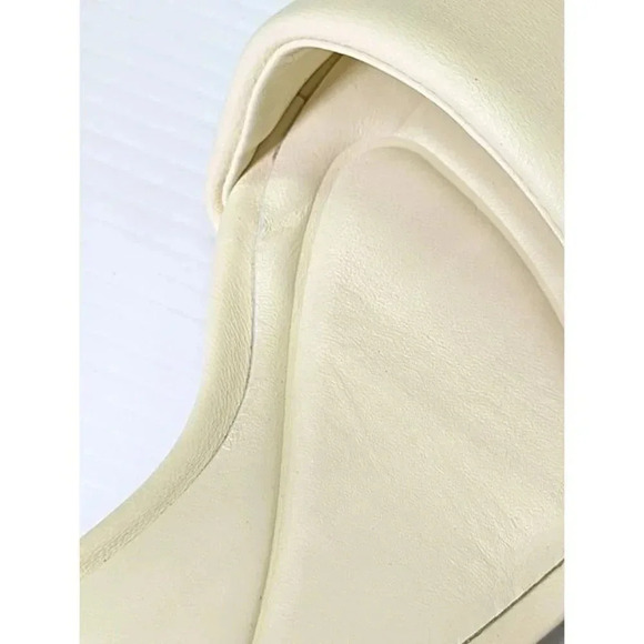 Vince Women's Pepa Ankle Strap Mid Heel Sandals Marble Cream Size 9.5 MSRP $295 - Picture 11 of 12